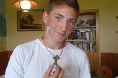 Ein Kreuz aus Speckstein